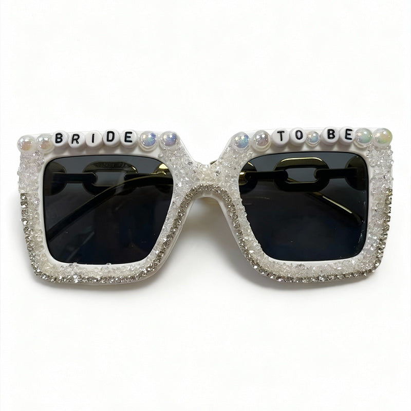 Decorative Bridal Theme Sunglasses Bowlift