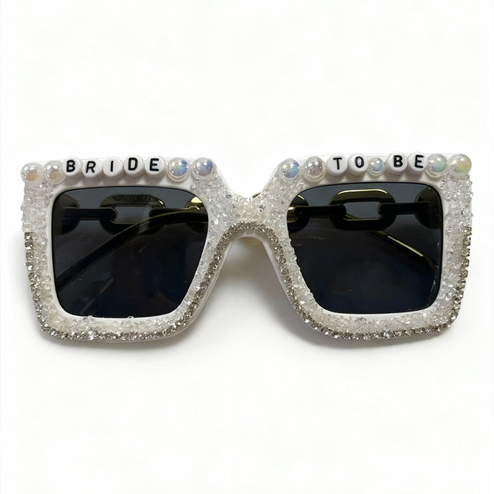 Decorative Bridal Theme Sunglasses Bowlift
