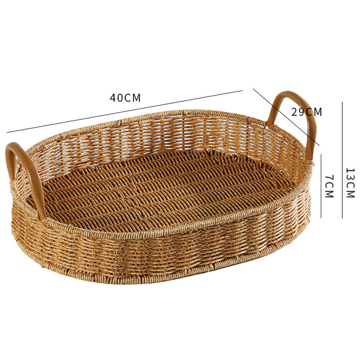 Versatile Woven Storage Tray Bowlift