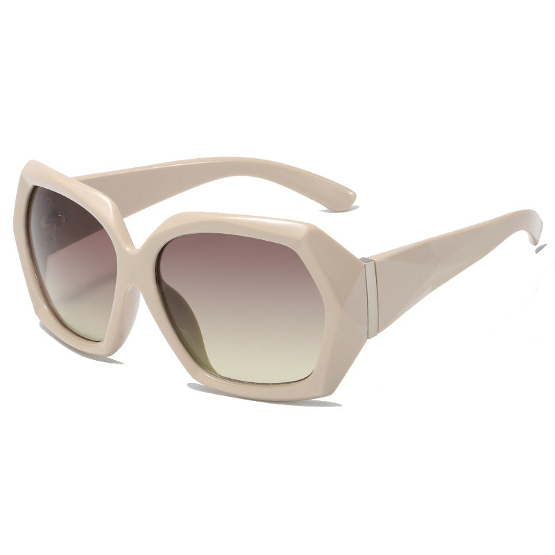 Women's designer sunglasses in innovative polygon design Bowlift