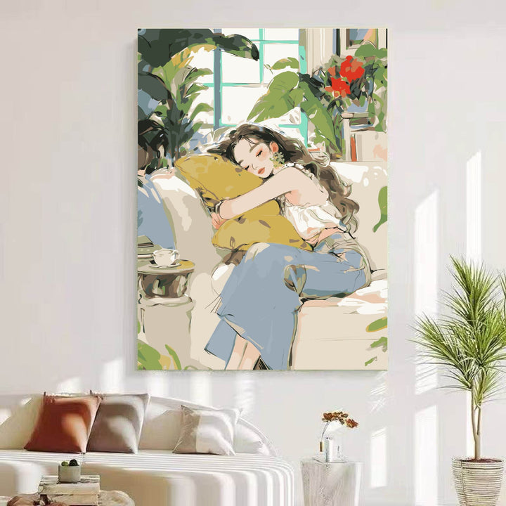 Cozy Lifestyle Canvas Art Bowlift