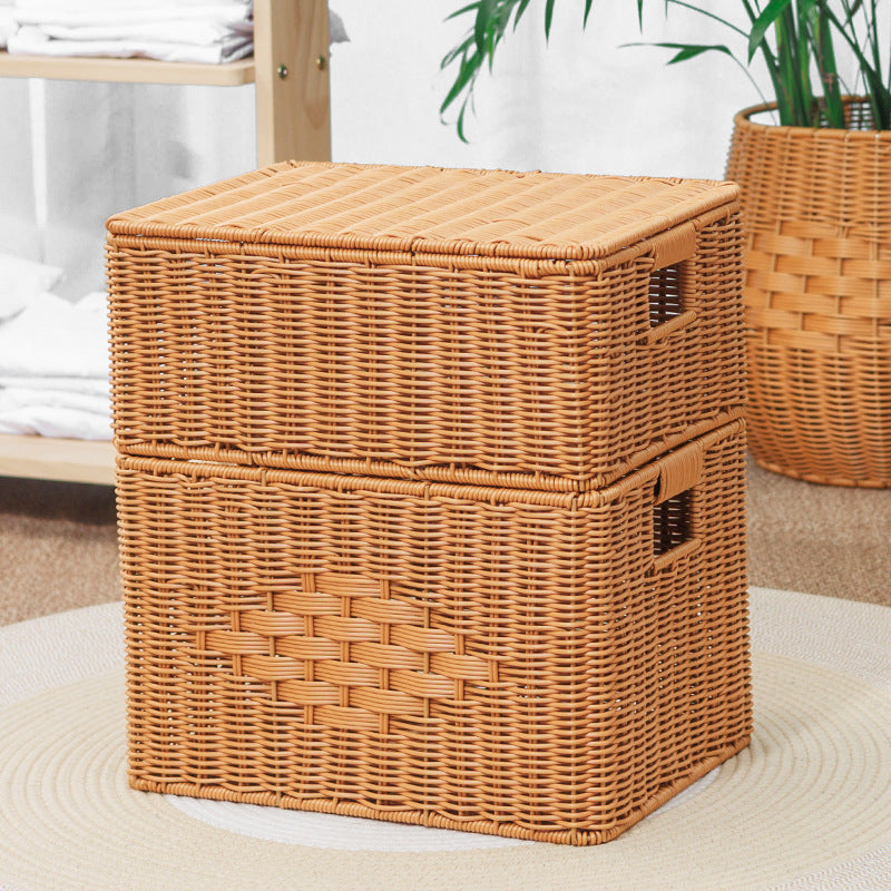 Rectangular Woven Storage Box Bowlift