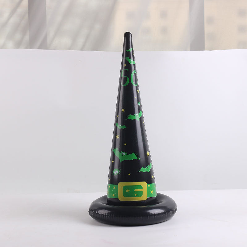 Women's Inflatable Witch Hat Toy Carnival