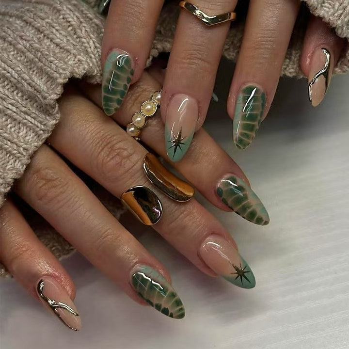 Elegant Press-On Nail Collection Bowlift