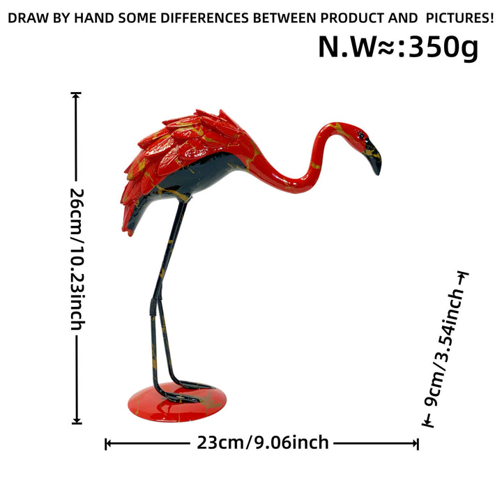 Artistically designed Flamingo sculpture Bowlift
