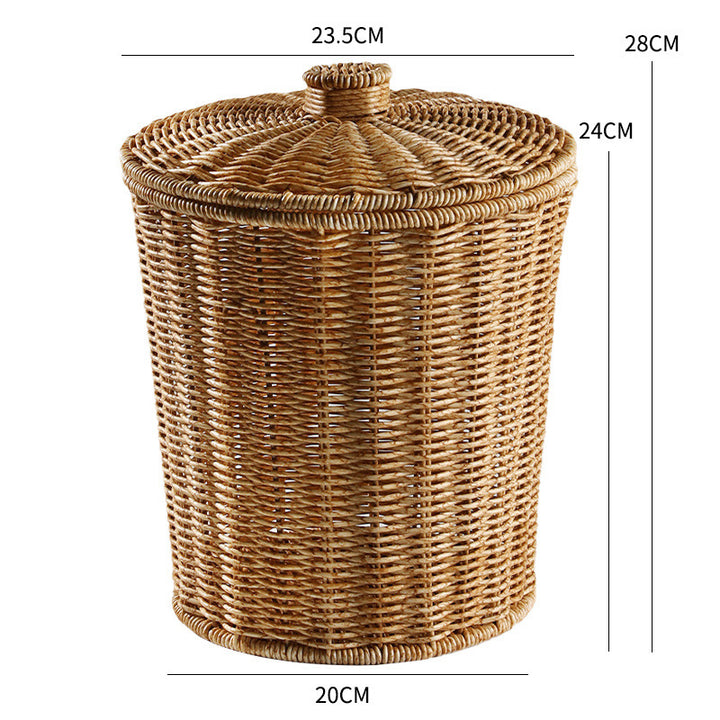Woven Decorative Storage Basket Bowlift