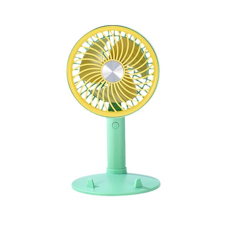 Women's Portable Table Fan with Powerful Battery and Flexible Tilt Bowlift