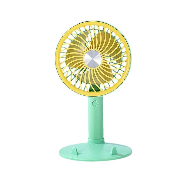 Women's Portable Table Fan with Powerful Battery and Flexible Tilt Bowlift