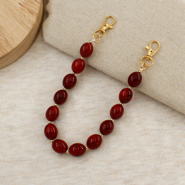 Elegant Beaded Eyewear Chain Bowlift