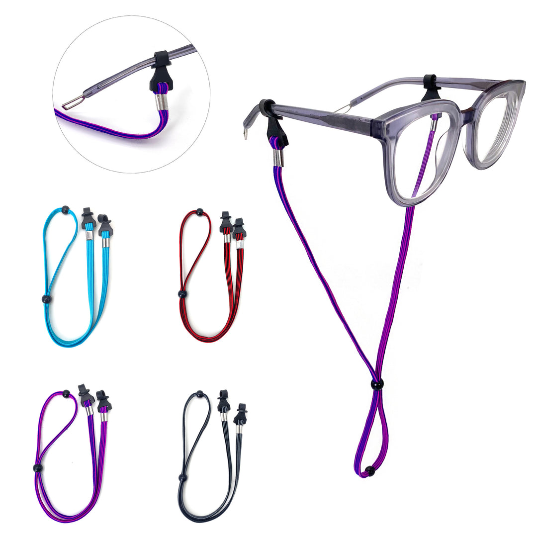 Adjustable Elastic Eyewear Retainer Bowlift