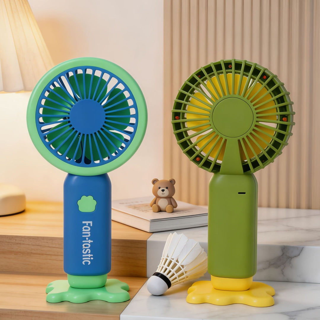 Portable Mini Fan with Flexible Stand Bowlift