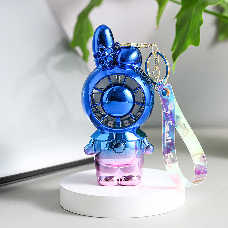 Unisex Portable Mini Fan in Cute Rabbit Design Bowlift