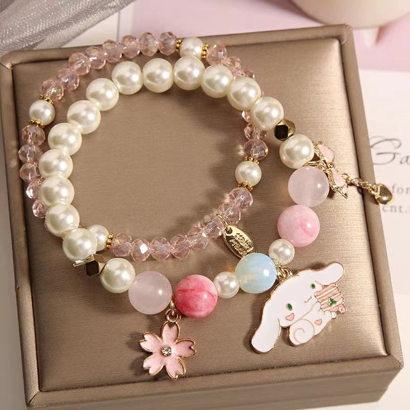 Charm Beaded Bracelet Set Bowlift