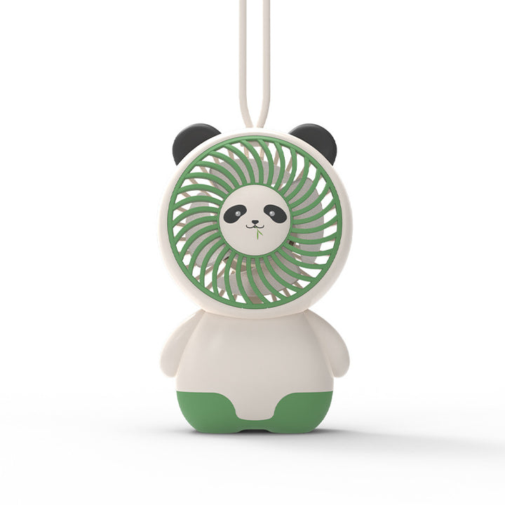 Women's Portable Hand Fan in Cute Panda Design Bowlift