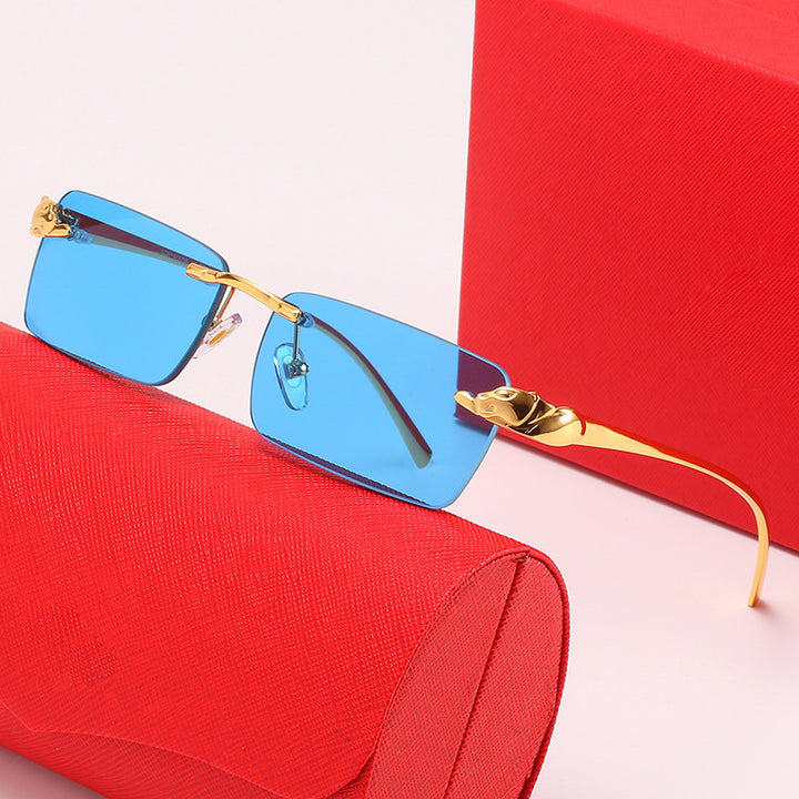 Women's fashionable sunglasses with elegant metal frame and innovative lenses Bowlift