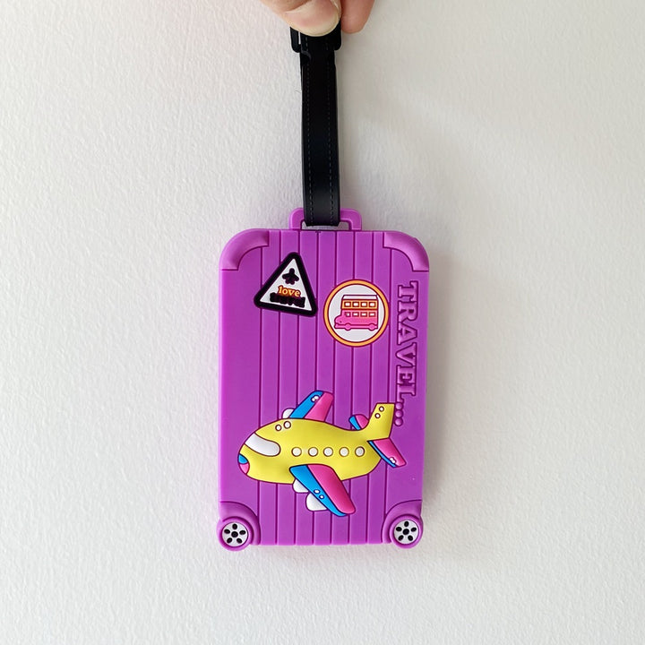 Travel-themed Luggage Tag Bowlift