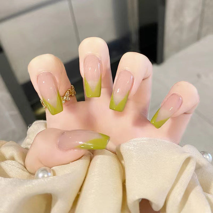 Artistic nail extensions with fresh summer design Bowlift