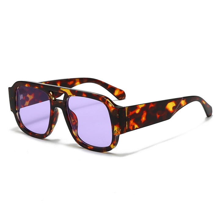 Unisex Bold Frame Retro Sunglasses Bowlift