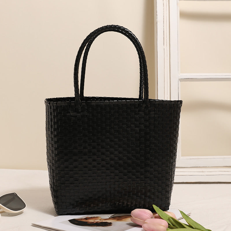 Braided Casual Shopper Bag Bowlift