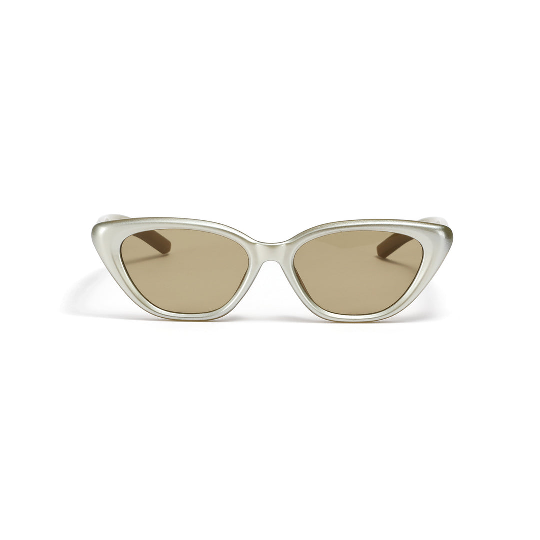Women Cat-Eye Sunglasses with Transparent Design Bowlift