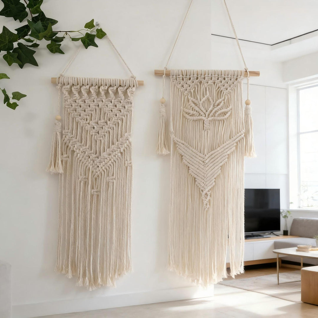 Handcrafted Macrame Wall Tapestry Bowlift