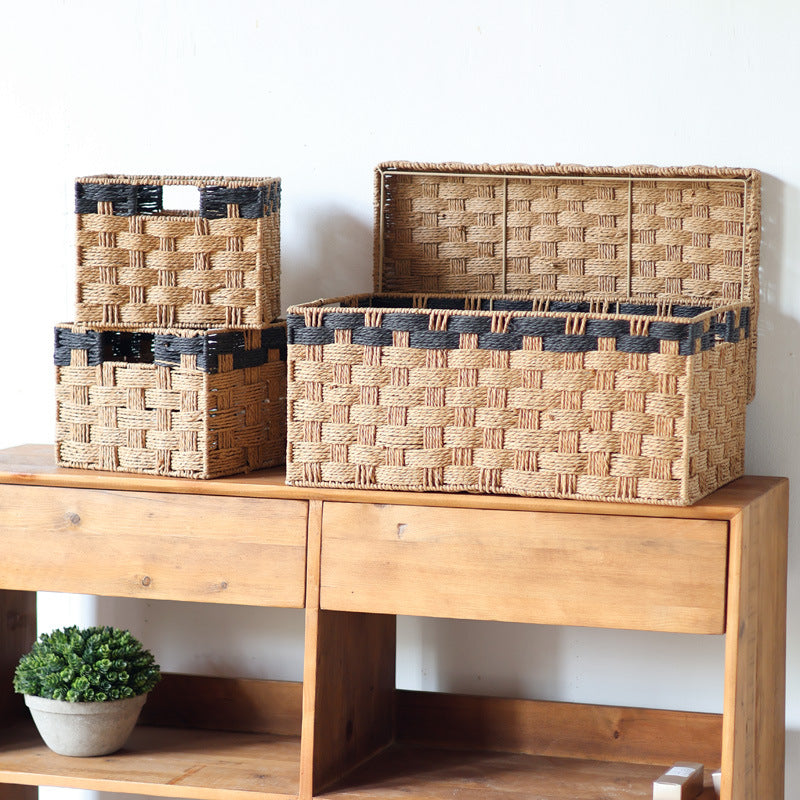 Decorative Versatile Storage Basket Bowlift