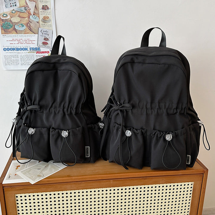 Functional Drawstring Closure Backpack