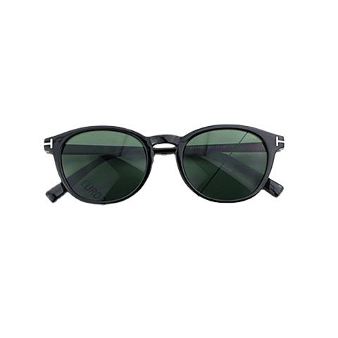 Women's fashionable round sunglasses with elegant plastic frame Bowlift