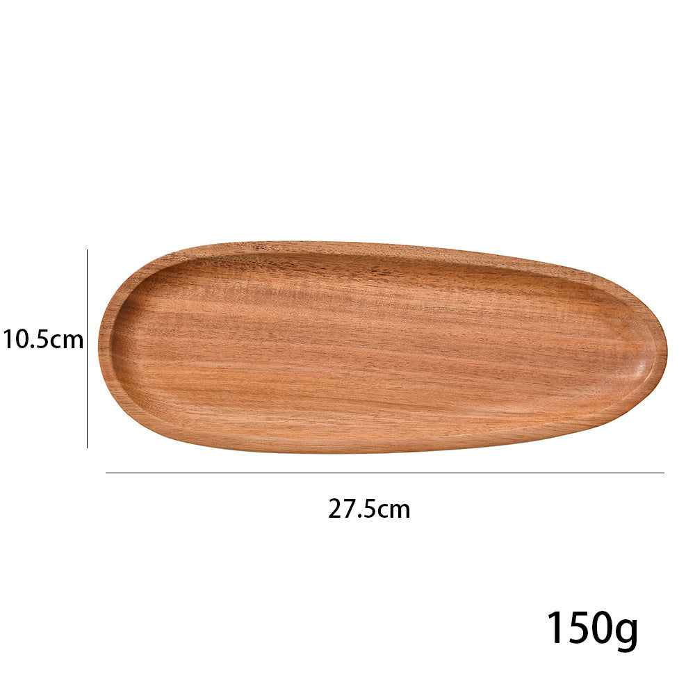 Elegant wooden serving platter with ergonomic design Bowlift