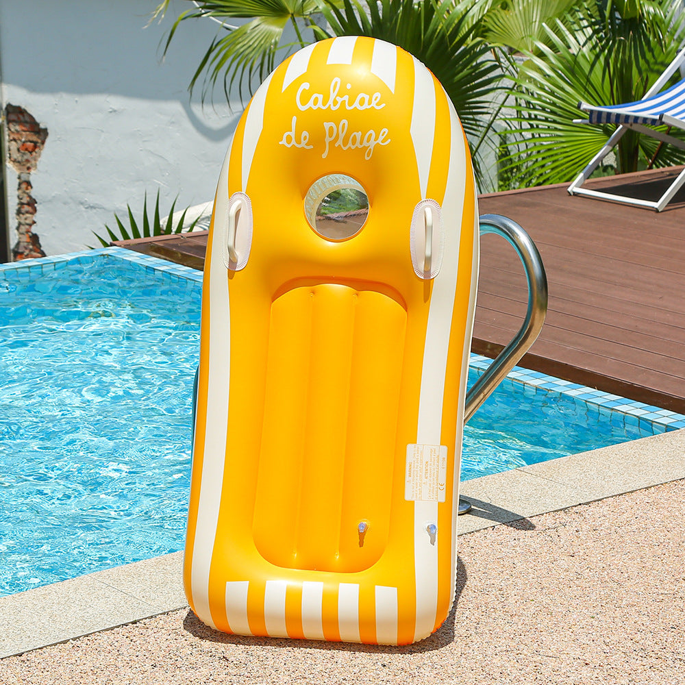 Ladies Inflatable Water Lounge with Side Handles Bowlift