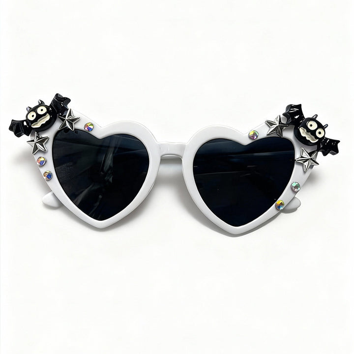 Heart-Shaped Fun Sunglasses Bowlift