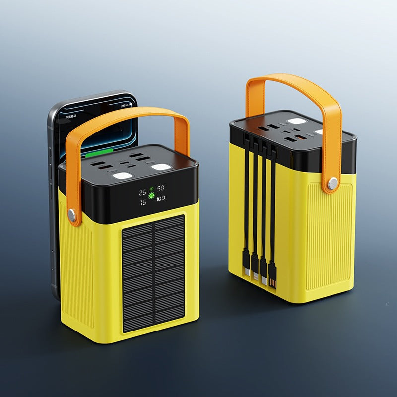 Portable power bank with smart display Bowlift