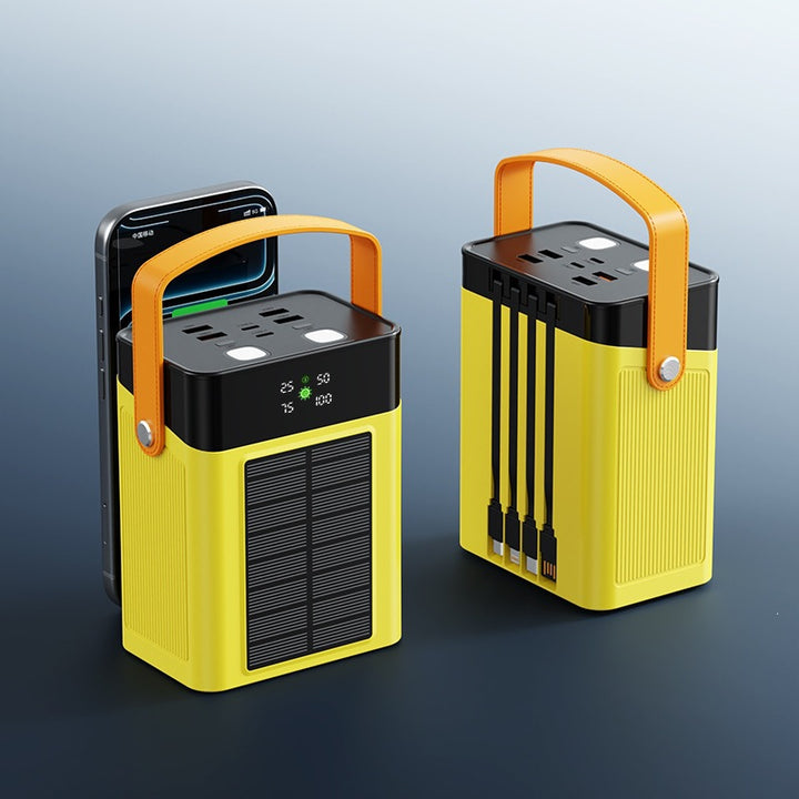 Portable power bank with smart display Bowlift