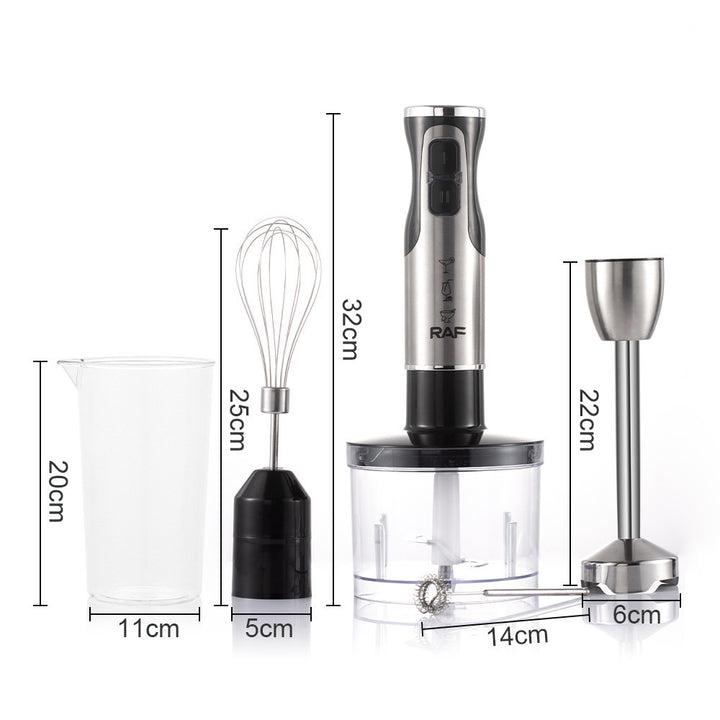 Multi-Functional Handheld Immersion Blender Set with Attachments Bowlift