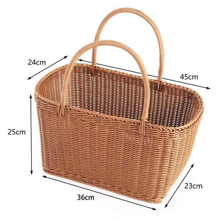 Woven Storage Basket Bowlift
