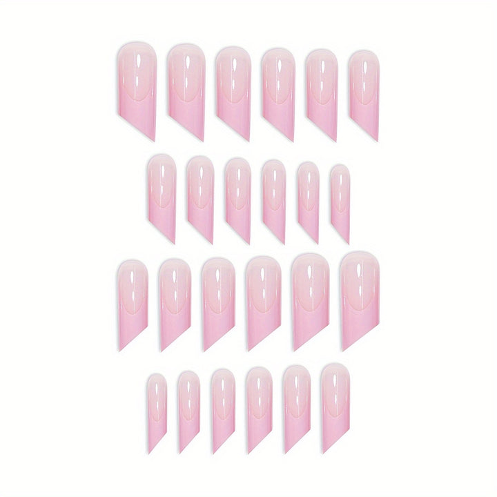 Sculpted Stiletto Press-On Nail Set Bowlift