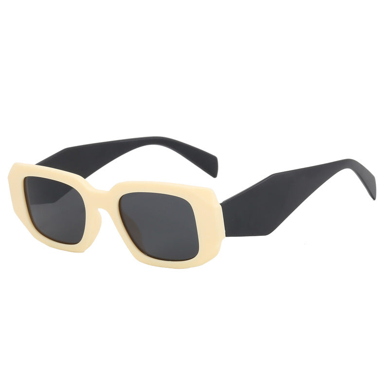 Women's trendy oversized sunglasses in fashionable rectangular design Bowlift