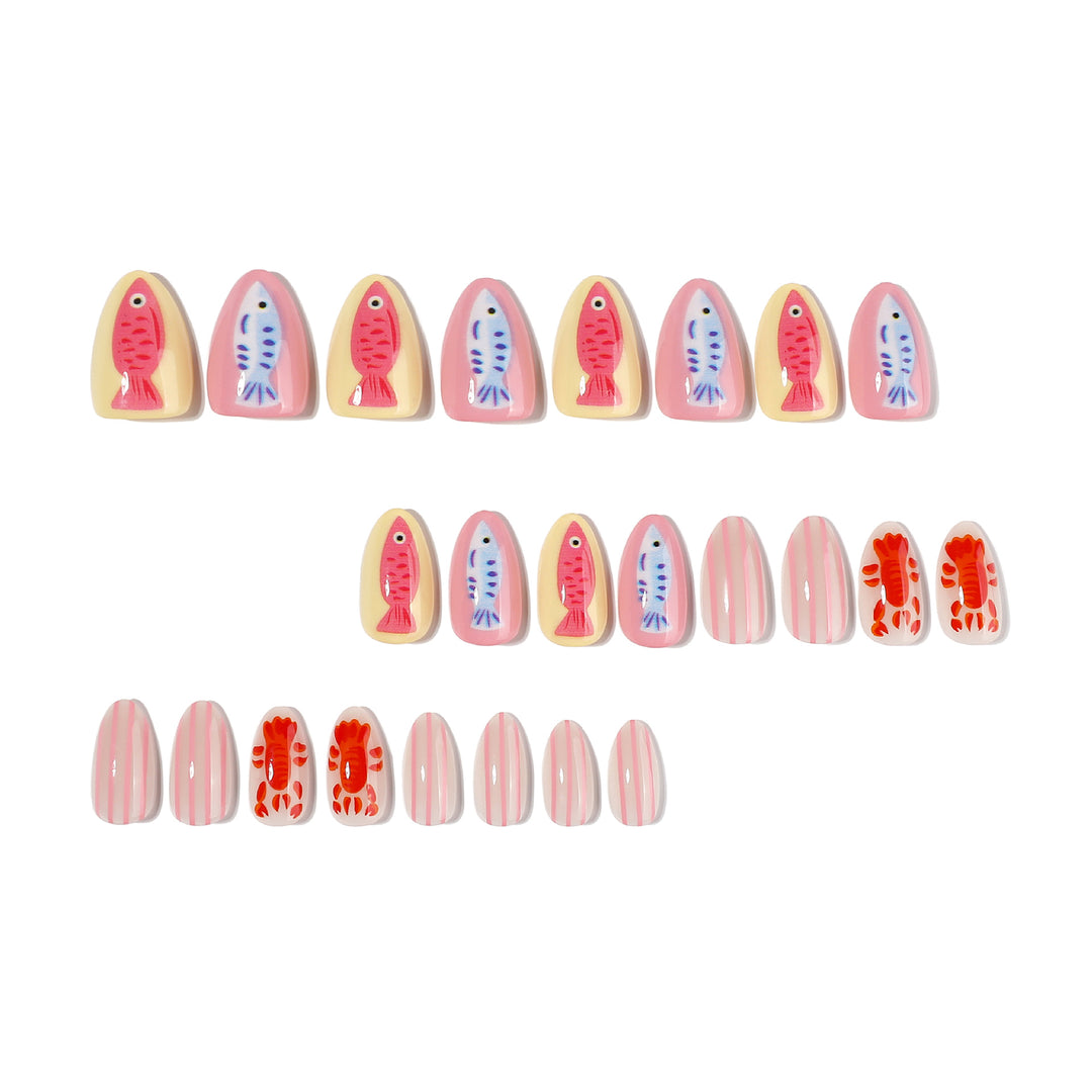 Artful Nail Art in Maritime Design Bowlift