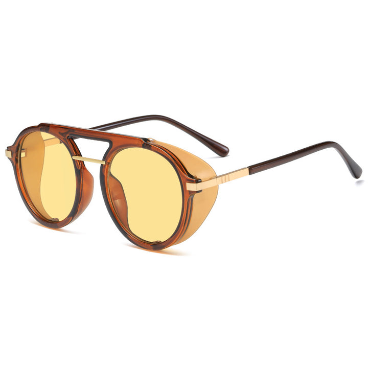 Ladies extravagantly shaped sunglasses Bowlift