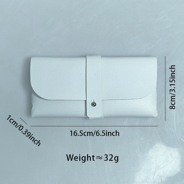 Elegant Faux Leather Clutch Bag Bowlift