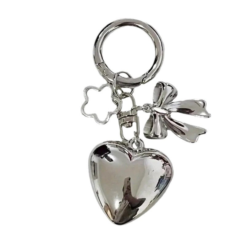 Metallic Charm Keychain Bowlift