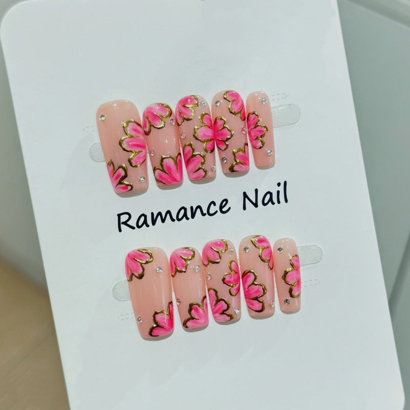 Floral Blossom Nail Art Set Bowlift