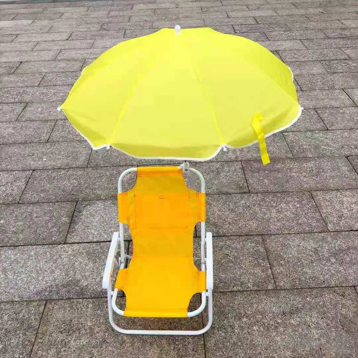 Beach chair with sun umbrella Bowlift