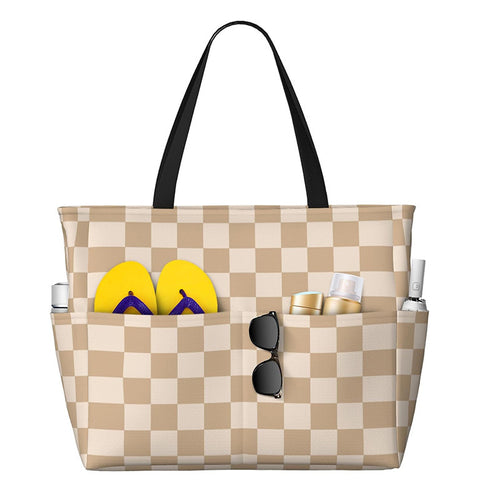 Durable beach bag with multiple compartments Bowlift