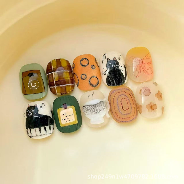Playful Artistic Nail Art Design Set Bowlift