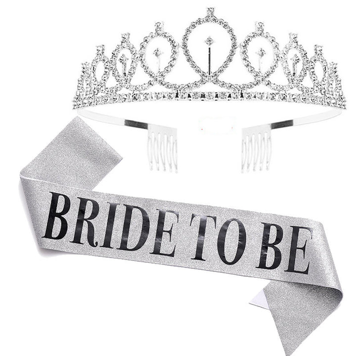 Women Glittering Tiara with Elegant Design Bowlift