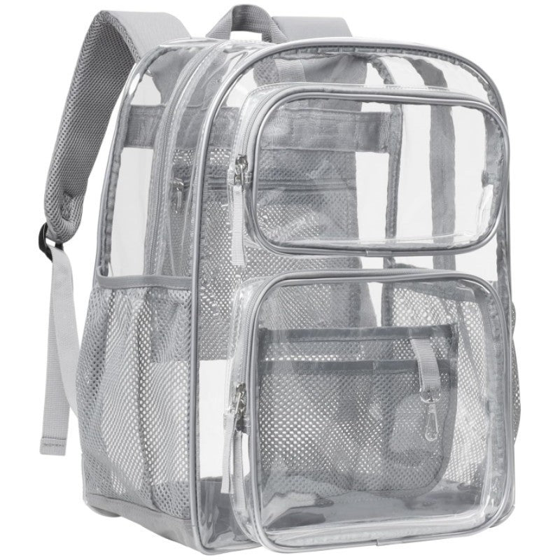 Transparent Backpack with Multiple Compartments Bowlift