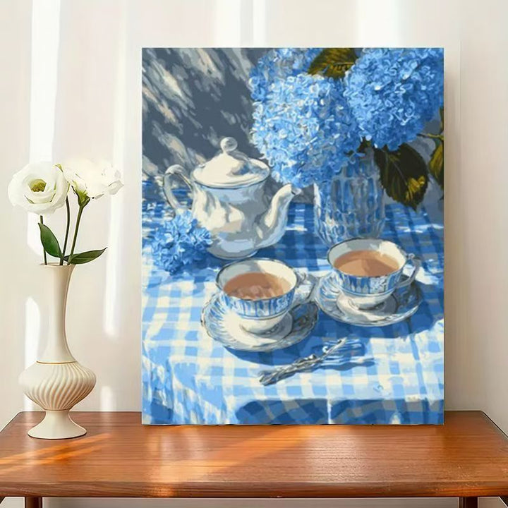 Floral Tea Time Wall Art Bowlift
