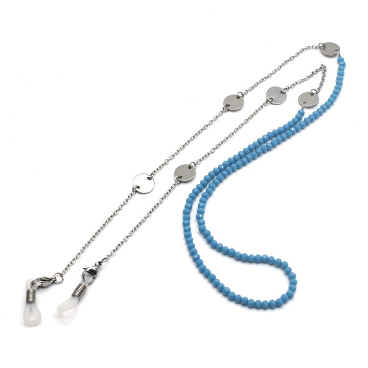 Multi-Detail Beaded Eyewear Chain Bowlift