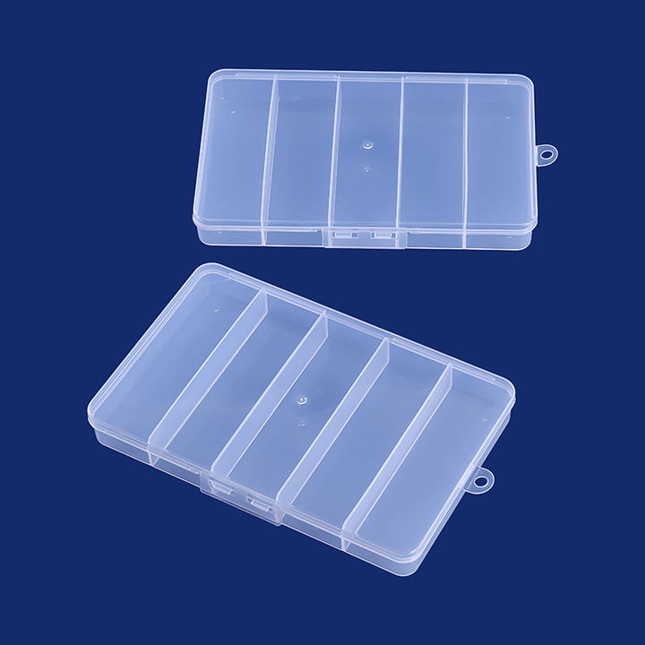 Multi-Section Clear Organizer Box Bowlift